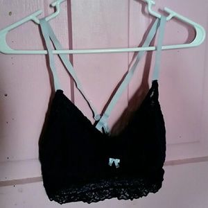 Aerie lace cross back bralette